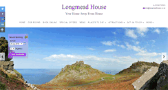 Desktop Screenshot of longmeadhouse.co.uk